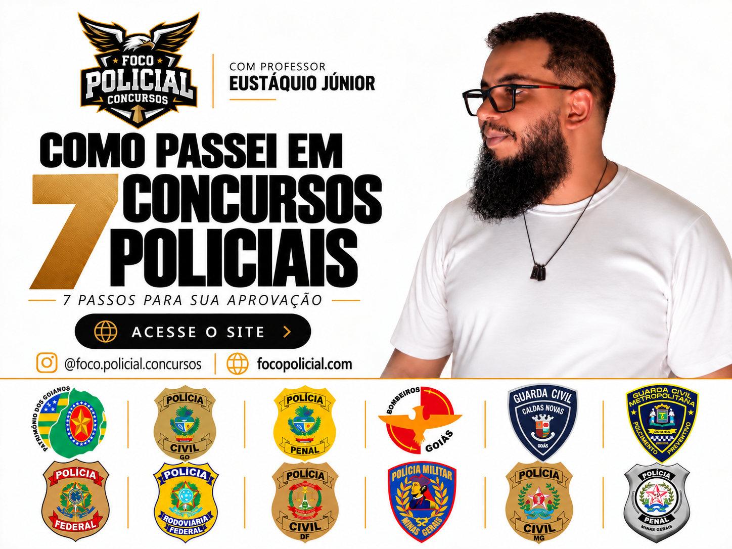 Como estudar para carreiras policiais - 7 passos para sua aprovação